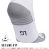imageadidas Unisex Team Speed Soccer Socks Or Calf Sleeves 1 Pair OverthecalfWhiteNavy Blue20