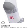 imageadidas Unisex Team Speed Soccer Socks Or Calf Sleeves 1 Pair OverthecalfWhitePower Red20