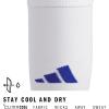 imageadidas Unisex Team Speed Soccer Socks Or Calf Sleeves 1 Pair OverthecalfWhiteRoyal Blue20