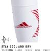 imageadidas Unisex Team Speed Soccer Socks Or Calf Sleeves 1 Pair OverthecalfWhiteTeam Power Red