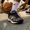 imageadidas unisexadult 5star Team Sports Silicone Grip Crew Socks 1 PairBlackWhite