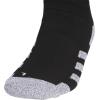 imageadidas unisexadult 5star Team Sports Silicone Grip Crew Socks 1 PairBlackWhite