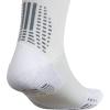 imageadidas unisexadult 5star Team Sports Silicone Grip Crew Socks 1 PairTeam Light GreyOnix GreyWhite
