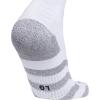 imageadidas unisexadult 5star Team Sports Silicone Grip Crew Socks 1 PairWhiteBlackClear Grey
