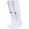 imageadidas Unisex Rivalry Soccer Socks 2 Pairs OvertheCalf2WhiteBlack
