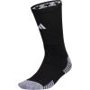 imageadidas unisexadult 5star Team Sports Silicone Grip Crew Socks 1 PairBlackWhite2