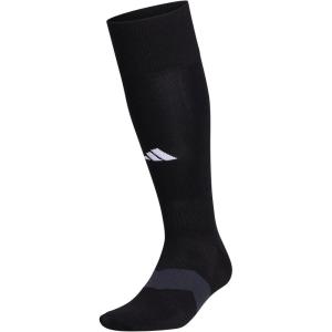 imageadidas Unisex Metro Soccer Socks or Calf Sleeves 1 Pair OvertheCalfBlackNight GreyWhiteSock
