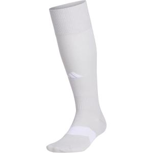 imageadidas Unisex Metro Soccer Socks or Calf Sleeves 1 Pair OvertheCalfTeam Light GreyWhiteSock