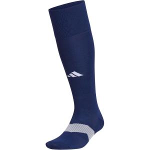 imageadidas Unisex Metro Soccer Socks or Calf Sleeves 1 Pair OvertheCalfTeam Navy BlueClear GreyWhiteSock