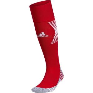 imageadidas Unisex Team Speed Soccer Socks Or Calf Sleeves 1 Pair OverthecalfTeam Power RedWhite