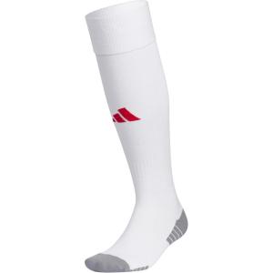imageadidas Unisex Team Speed Soccer Socks Or Calf Sleeves 1 Pair OverthecalfWhitePower Red20