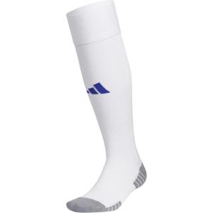 imageadidas Unisex Team Speed Soccer Socks Or Calf Sleeves 1 Pair OverthecalfWhiteRoyal Blue20