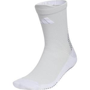 imageadidas unisexadult 5star Team Sports Silicone Grip Crew Socks 1 PairTeam Light GreyOnix GreyWhite