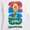imageadidas Boys Fifa World Cup 26 Match Ball Graphic HoodieWhite