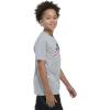 imageadidas Boys Stay Dry Climalite Short Sleeve TShirtHeather Grey American