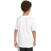 imageadidas Boys Stay Dry Climalite Short Sleeve TShirtWhite Eagle