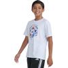 imageadidas Boys Stay Dry Climalite Short Sleeve TShirtWhite Patriotic