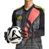 imageadidas Match Fingersave Goalkeeper Gloves  WhiteBlackBlackLucid Red
