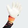 imageadidas Match Fingersave Goalkeeper Gloves  WhiteBlackSolar RedSolar Yellow