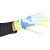 imageadidas Match Fingersave Goalkeeper Gloves  WhiteCrystal SkyRay BlueSolar Yellow