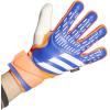 imageadidas Match Fingersave Goalkeeper Gloves  WhiteLucid BlueSolar RedWhite