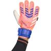 imageadidas Match Fingersave Goalkeeper Gloves  WhiteSignal CoralWhiteLucid Blue