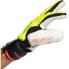 imageadidas Match Fingersave Goalkeeper Gloves  WhiteSolar YellowBlackSolar Red