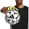 imageadidas Match Fingersave Goalkeeper Gloves  WhiteSolar YellowBlackSolar Red