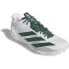 imageadidas Mens Adizero Electric Football SneakersWhiteDark GreenWhite
