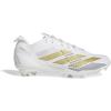 imageadidas Mens Adizero Electric Football SneakersWhiteGold MetallicWhite