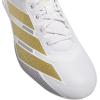 imageadidas Mens Adizero Electric Football SneakersWhiteGold MetallicWhite