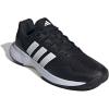 imageadidas Mens Gamecourt 2 Tennis ShoesBlackWhiteSilver Metallic