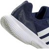 imageadidas Mens Gamecourt 2 Tennis ShoesDark BlueWhiteCyber Metallic