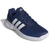 imageadidas Mens Gamecourt 2 Tennis ShoesDark BlueWhiteCyber Metallic