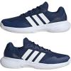 imageadidas Mens Gamecourt 2 Tennis ShoesDark BlueWhiteCyber Metallic