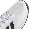 imageadidas Mens Gamecourt 2 Tennis ShoesWhiteCore BlackSilver Metallic