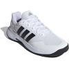 imageadidas Mens Gamecourt 2 Tennis ShoesWhiteCore BlackSilver Metallic