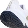 imageadidas Mens Gamecourt 2 Tennis ShoesWhiteCyber MetallicDark Blue