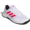 imageadidas Mens Gamecourt 2 Tennis ShoesWhiteLucid RedBlack
