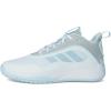 imageadidas Mens Own The Game 30 Basketball ShoeWhiteSky TintGrey