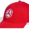 imageadidas Unisex Adult National Team Soccer CapVivid RedWhite