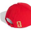 imageadidas Unisex Adult National Team Soccer CapVivid RedWhite