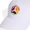 imageadidas Unisex Adult National Team Soccer CapWhiteBlack