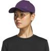 imageadidas Womens Backless Ponytail Hat  Open Back Baseball CapAurora Plum Purple2