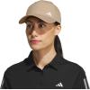 imageadidas Womens Backless Ponytail Hat  Open Back Baseball CapMagic BeigeOff White2