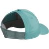 imageadidas Womens Backless Ponytail Hat  Open Back Baseball CapPowder Teal Green2