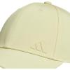 imageadidas Womens Backless Ponytail Hat  Open Back Baseball CapPowder Yellow2