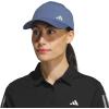 imageadidas Womens Backless Ponytail Hat  Open Back Baseball CapPreloved Ink BlueSilver Metallic2