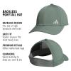 imageadidas Womens Backless Ponytail Hat  Open Back Baseball CapSilver GreenSilver Metallic2