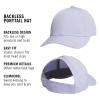 imageadidas Womens Backless Ponytail Hat  Open Back Baseball CapViolet Tone Purple2
